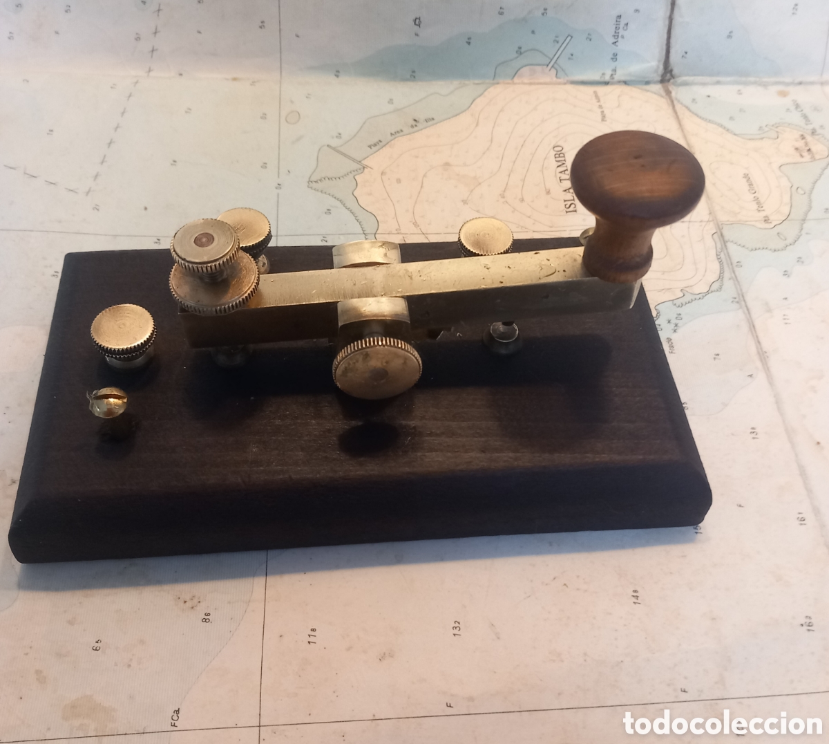 Coleccionismo: Morse telegrafia de barco - Foto 2