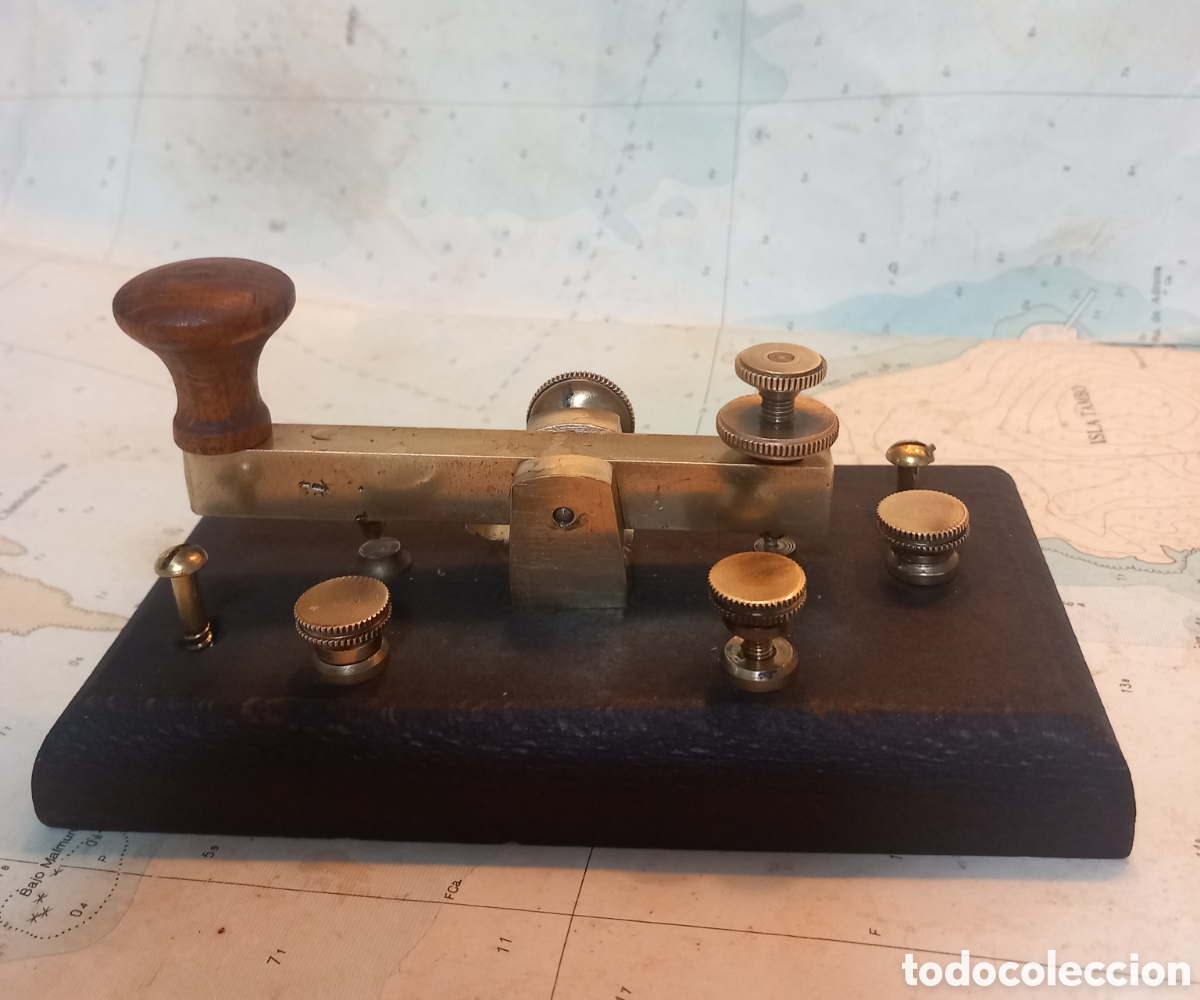 Coleccionismo: Morse telegrafia de barco - Foto 3