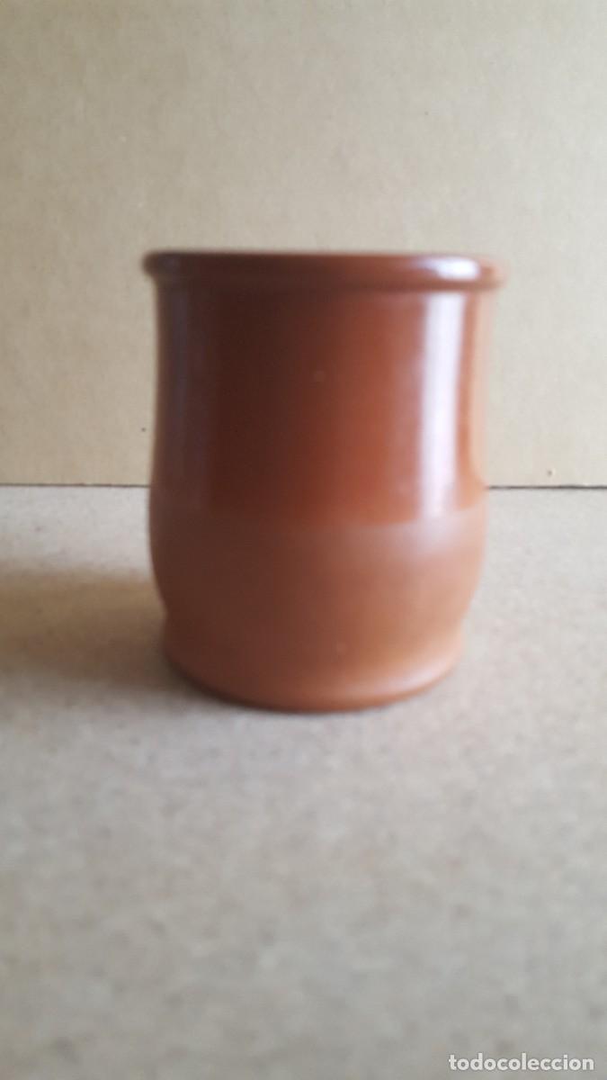 Collectionnisme: Vaso de barro/terracota de postres, f&aacute;brica Cermer