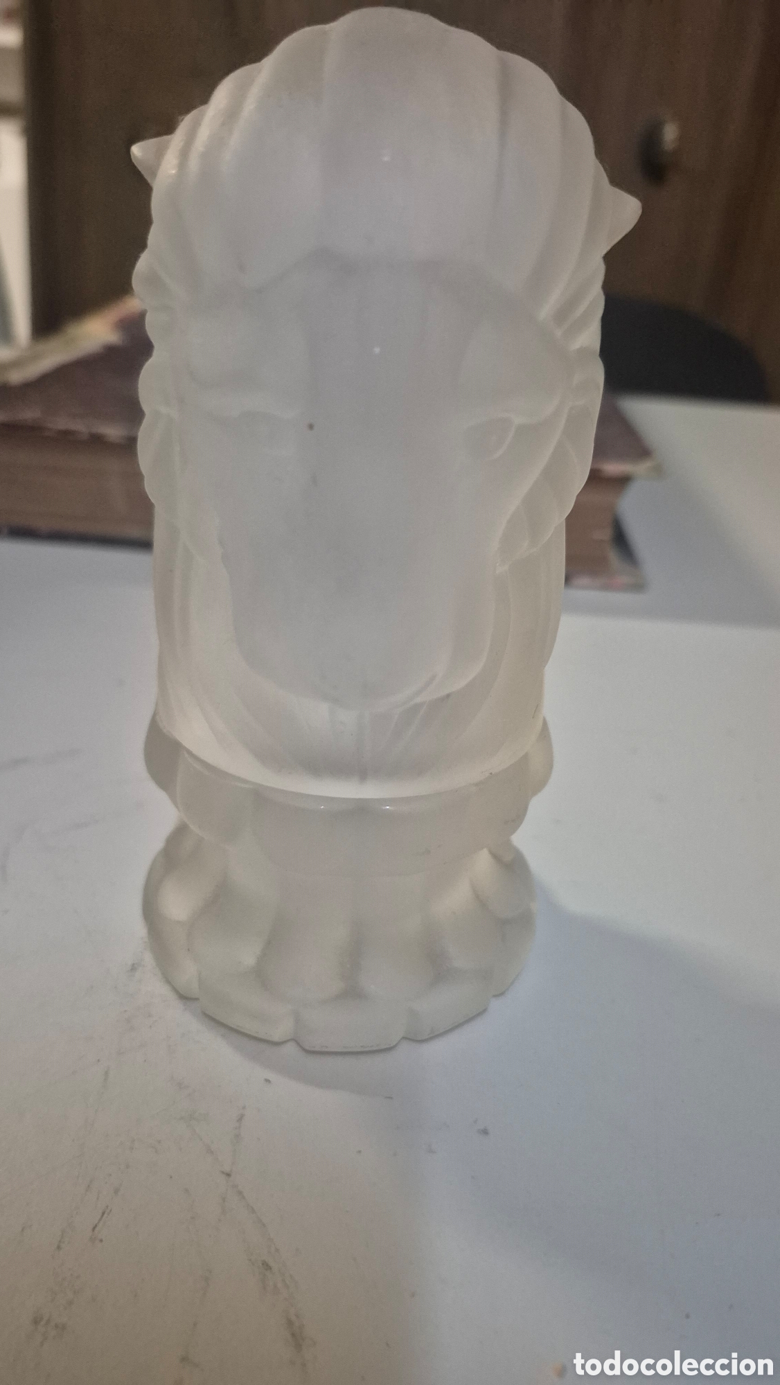 Coleccionismo: Encendedor de cristal con forma de Le&oacute;n - Foto 3