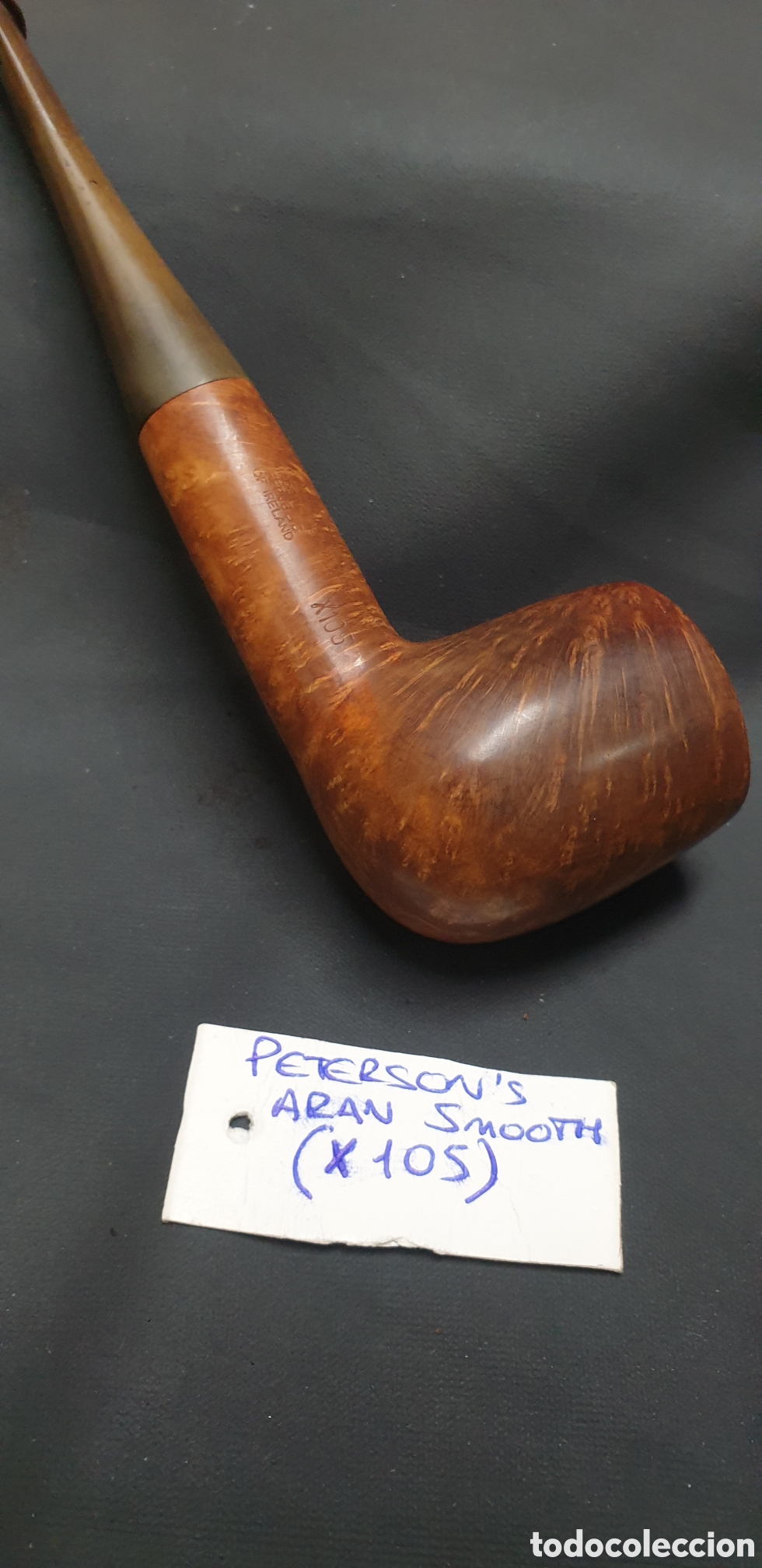 Collecting: Peterson Aran Smooth (X105), una cl&aacute;sica pipa de brezo de fabricaci&oacute;n irlandesa.