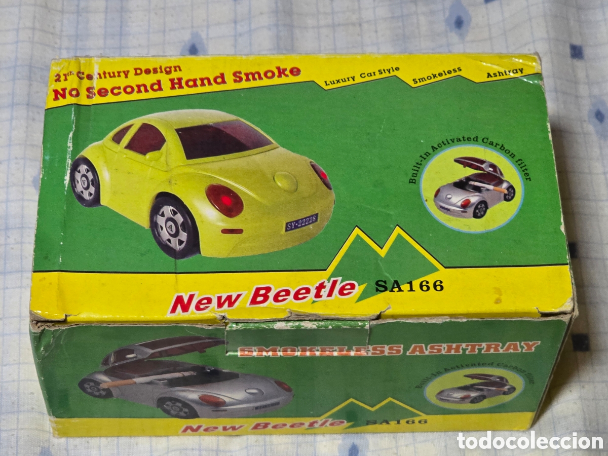 Coleccionismo: Cenicero Sin Humo Volkswagen New Beetle