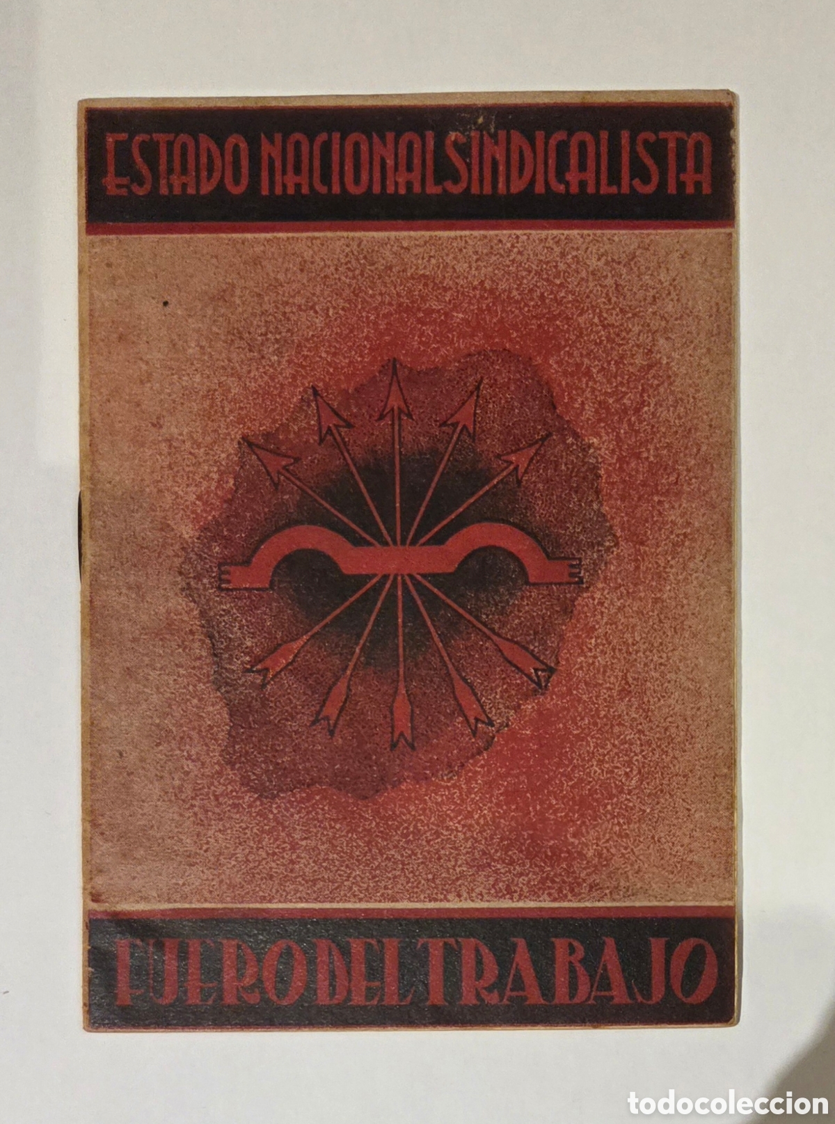 Coleccionismo: Fuero del Trabajo. 1938