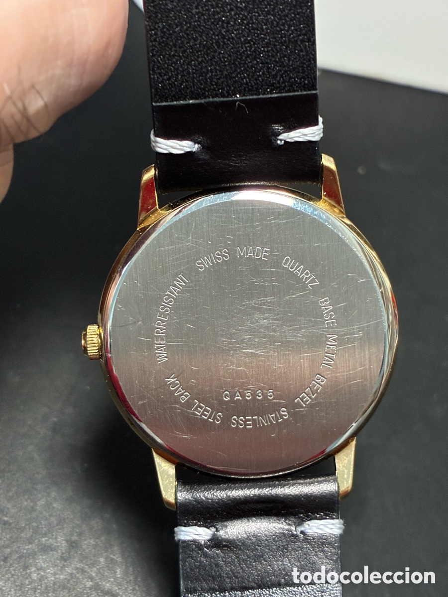 Coleccionismo: Reloj con lingote de oro suizo - Foto 3