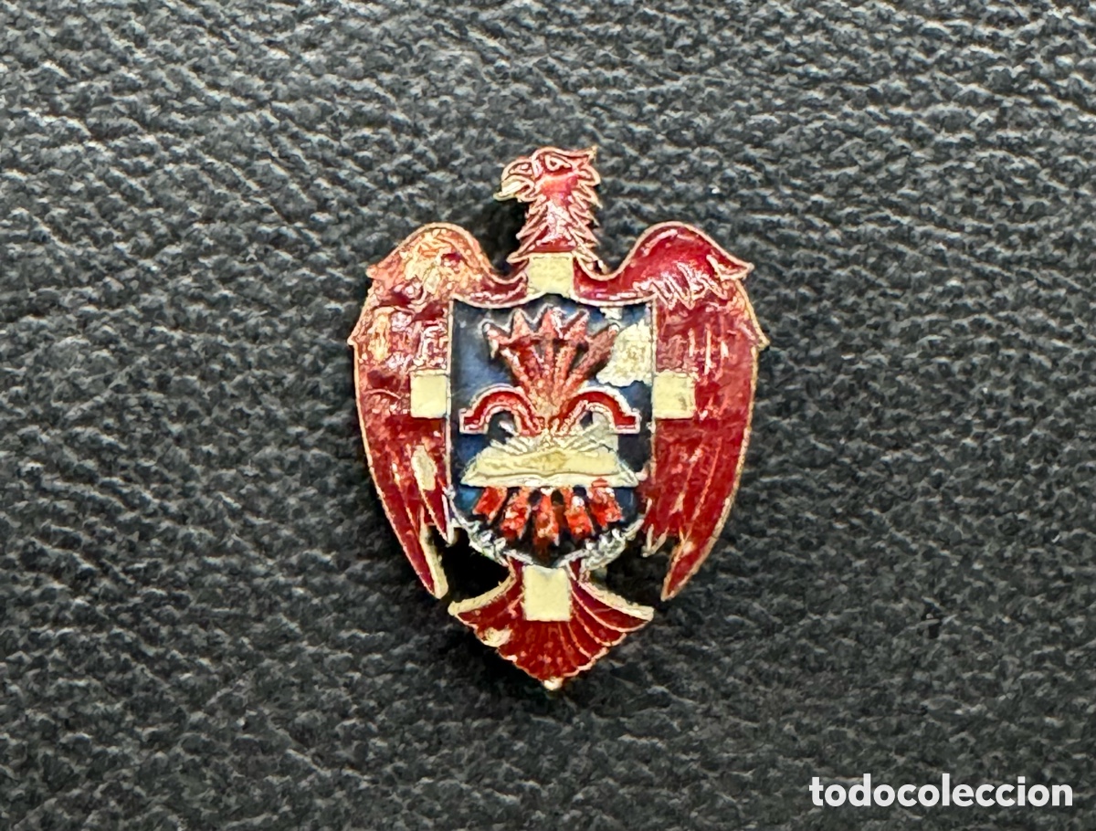 Collectionnisme: Insignia del SEU - Sindicato Espa&ntilde;ol Universitario - con Aguila Imperial. A&ntilde;os 40s