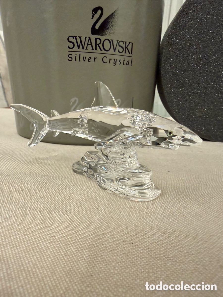 Collecting: Swarovski Baby Shark 269236 &ndash; Tibur&oacute;n de Cristal con Caja y Certificado