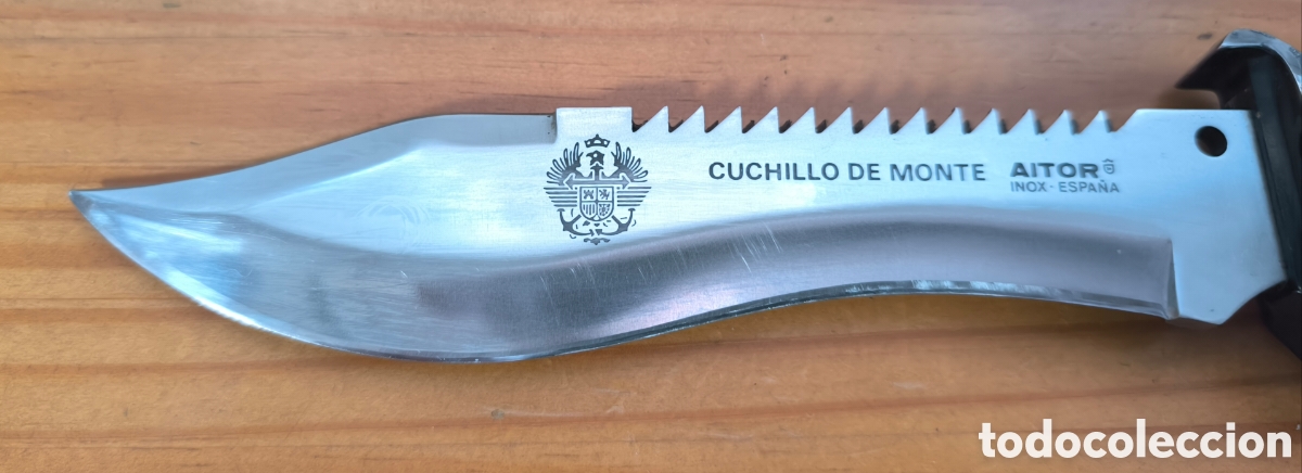 Coleccionismo: Cuchillo Aitor interejercitos blanco - Foto 4