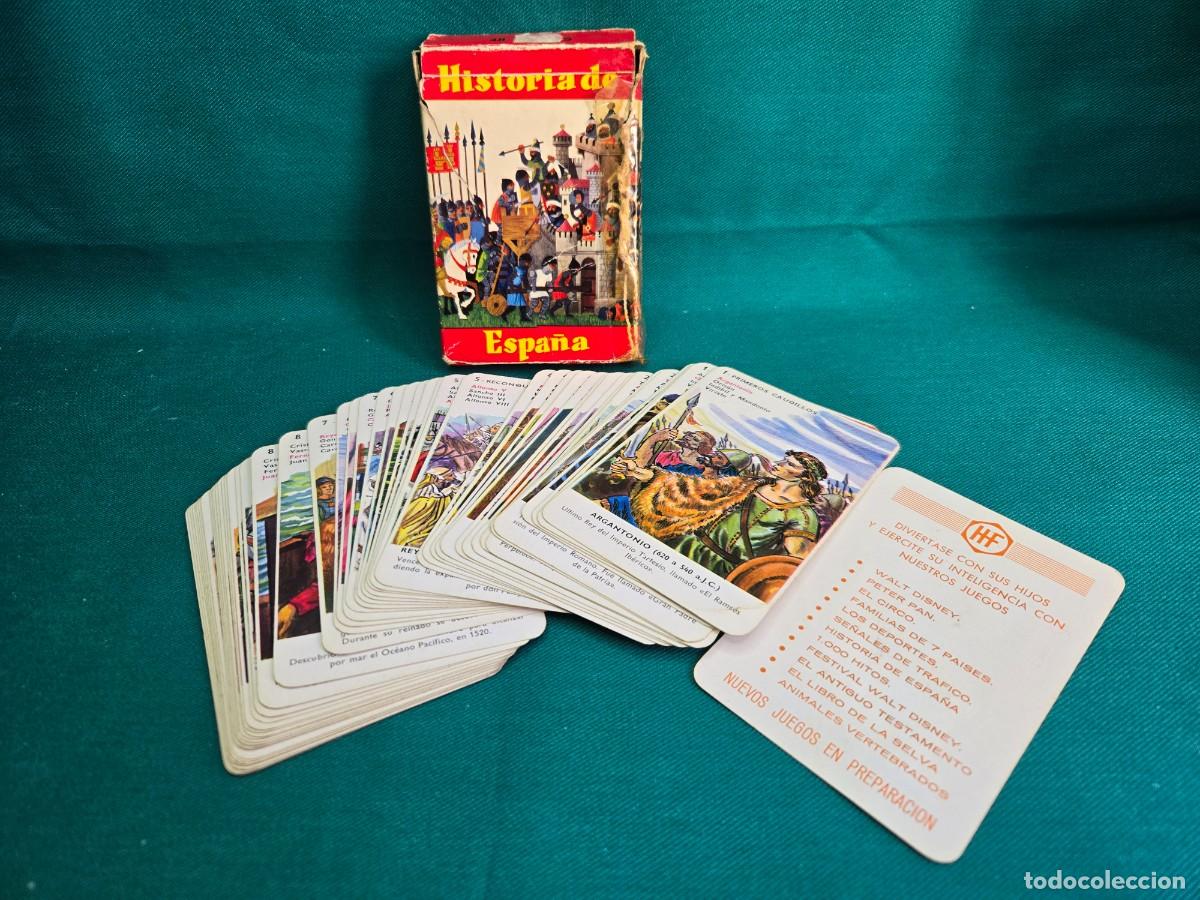 Coleccionismo: BARAJA FOURNIER HISTORIA DE ESPA&Ntilde;A, JUEGO DE FAMILIAS