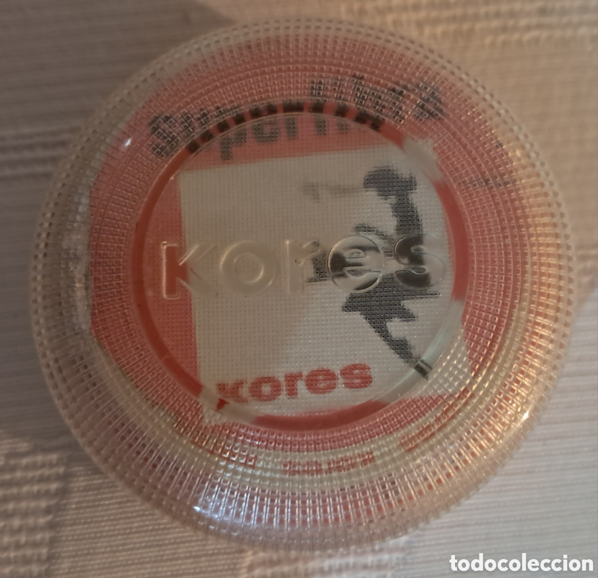 Collectionnisme: Kores. Cinta para maquina de escribir en cajita rosa