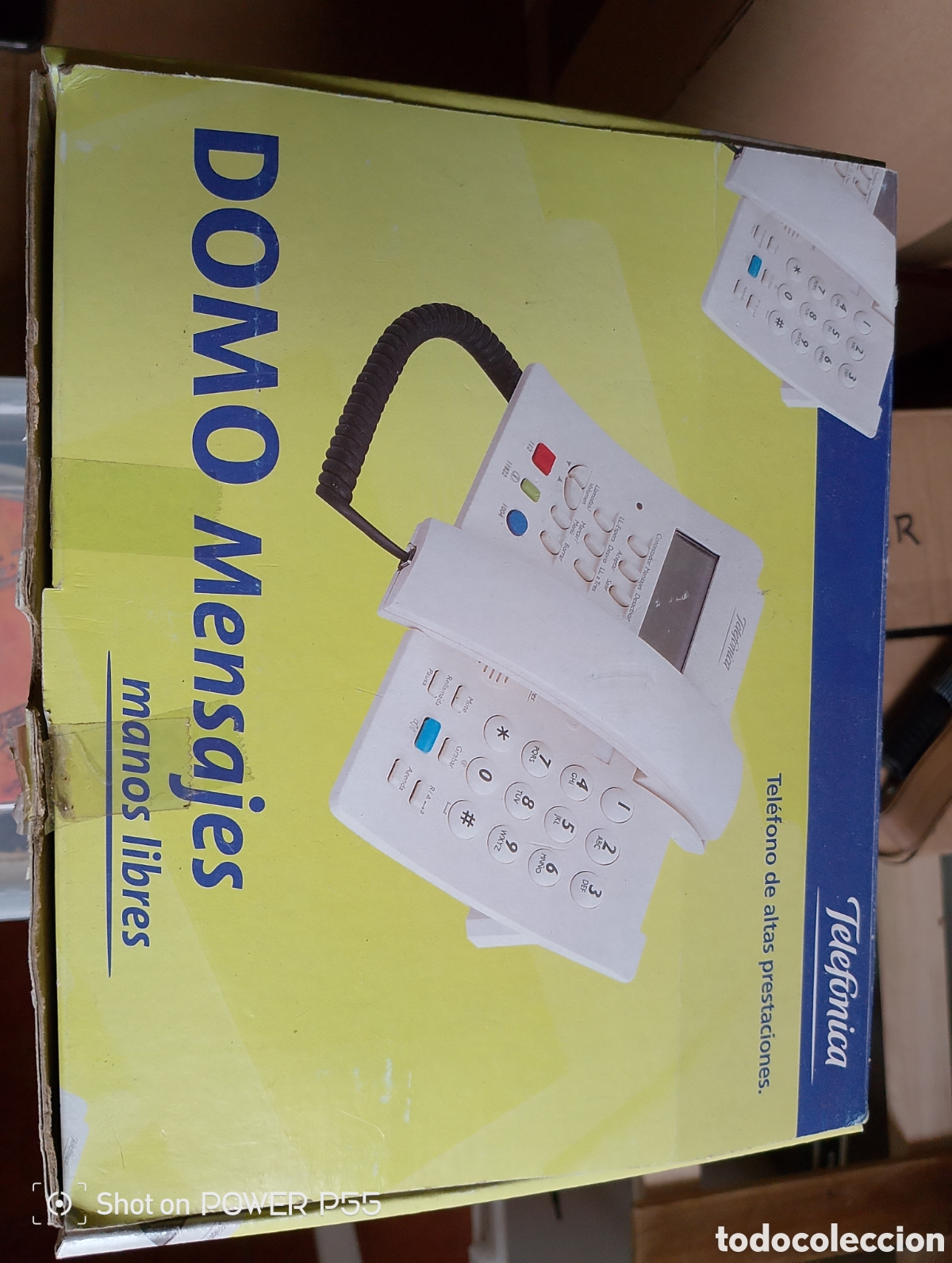 Sammeln: Tel&eacute;fono domo nuevo mensaje