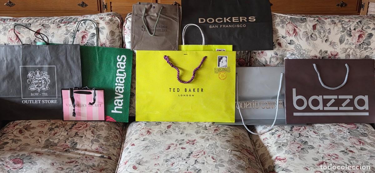 Coleccionismo: Conjunto de 70 bolsas de tiendas de lujo. - Foto 3