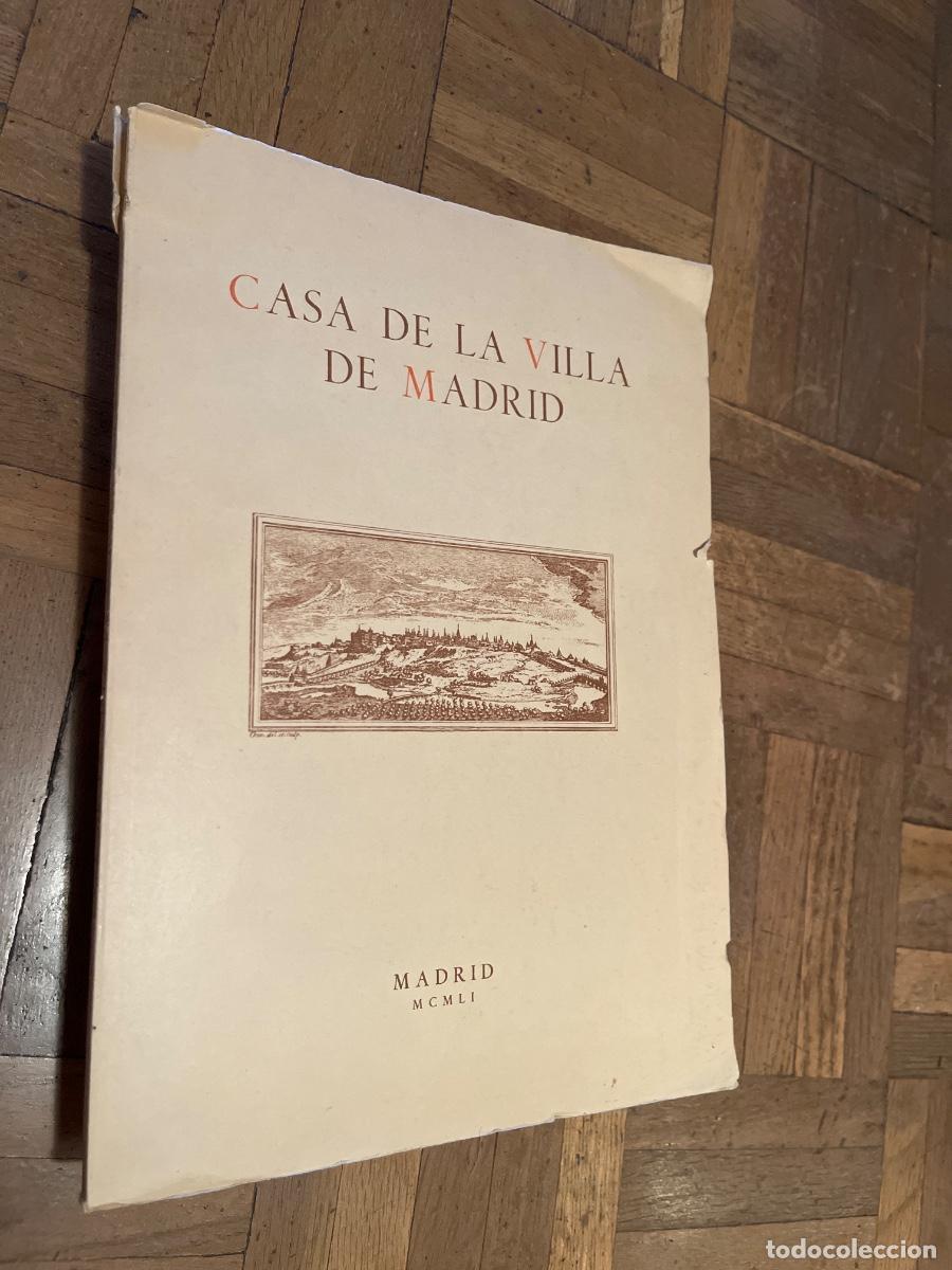 Coleccionismo: Casa de la Villa de Madrid- Varela Hervias y Moreno Torres, Madrid, 1951