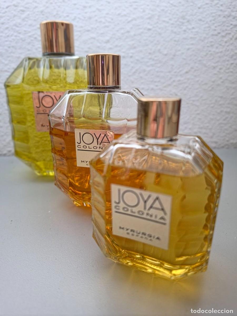 Coleccionismo: Lote 3 Frascos Colonia Joya de Myrurgia Vintage - 1L, 500ml y 250ml - Colecci&oacute;n