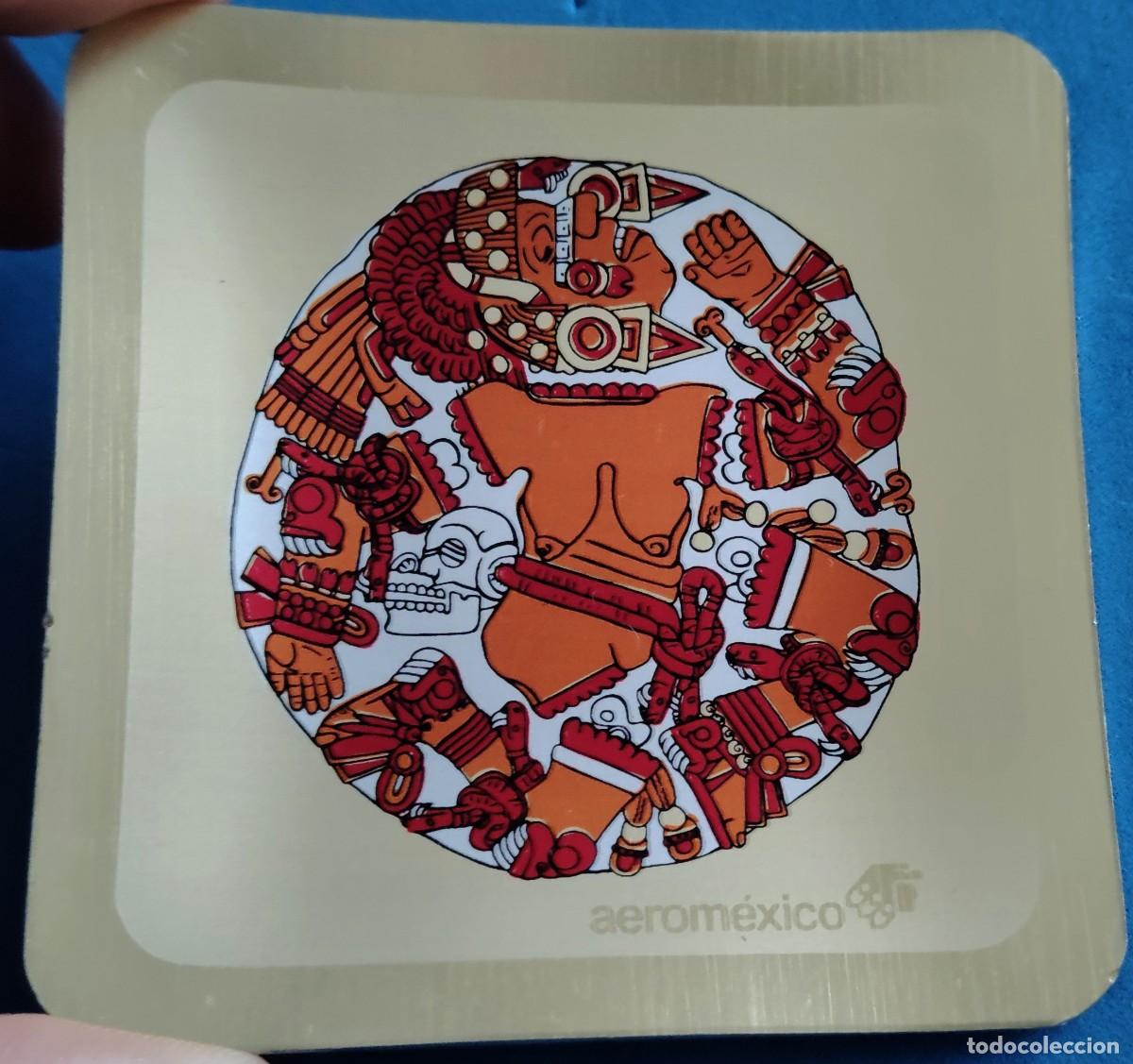 Coleccionismo: LINEA AEREA. AEROMEXICO.50 A&Ntilde;OS. 1934-1984.CULTURA AZTECA.ENVIO INCLUIDO