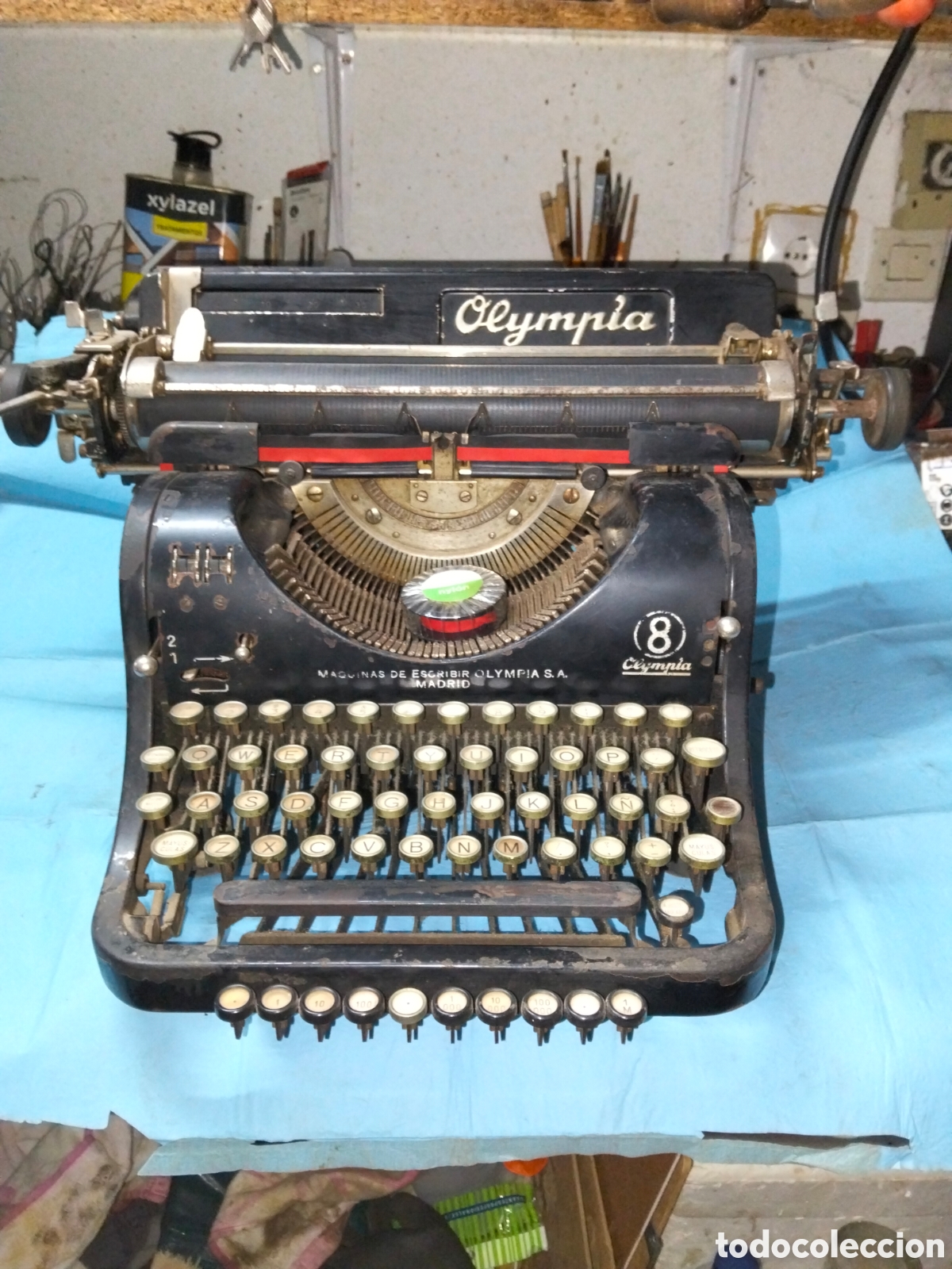 Coleccionismo: ANTIGUA MAQUINA ESCRIBIR OLIMPIA