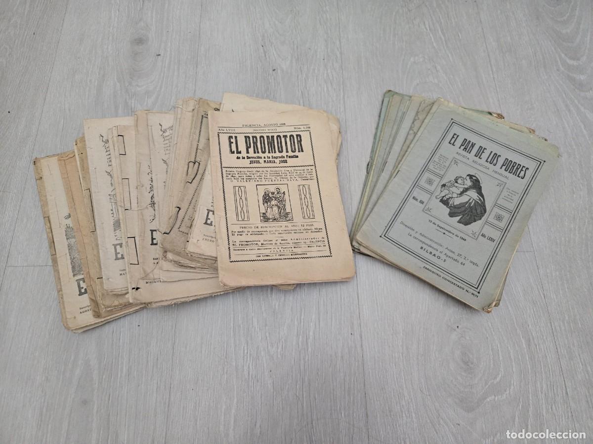 Coleccionismo: LOTE EL PROMOTOR DE LA DEVOCION Y EL PAN DE LOS POBRES ,A&Ntilde;OS 50-60