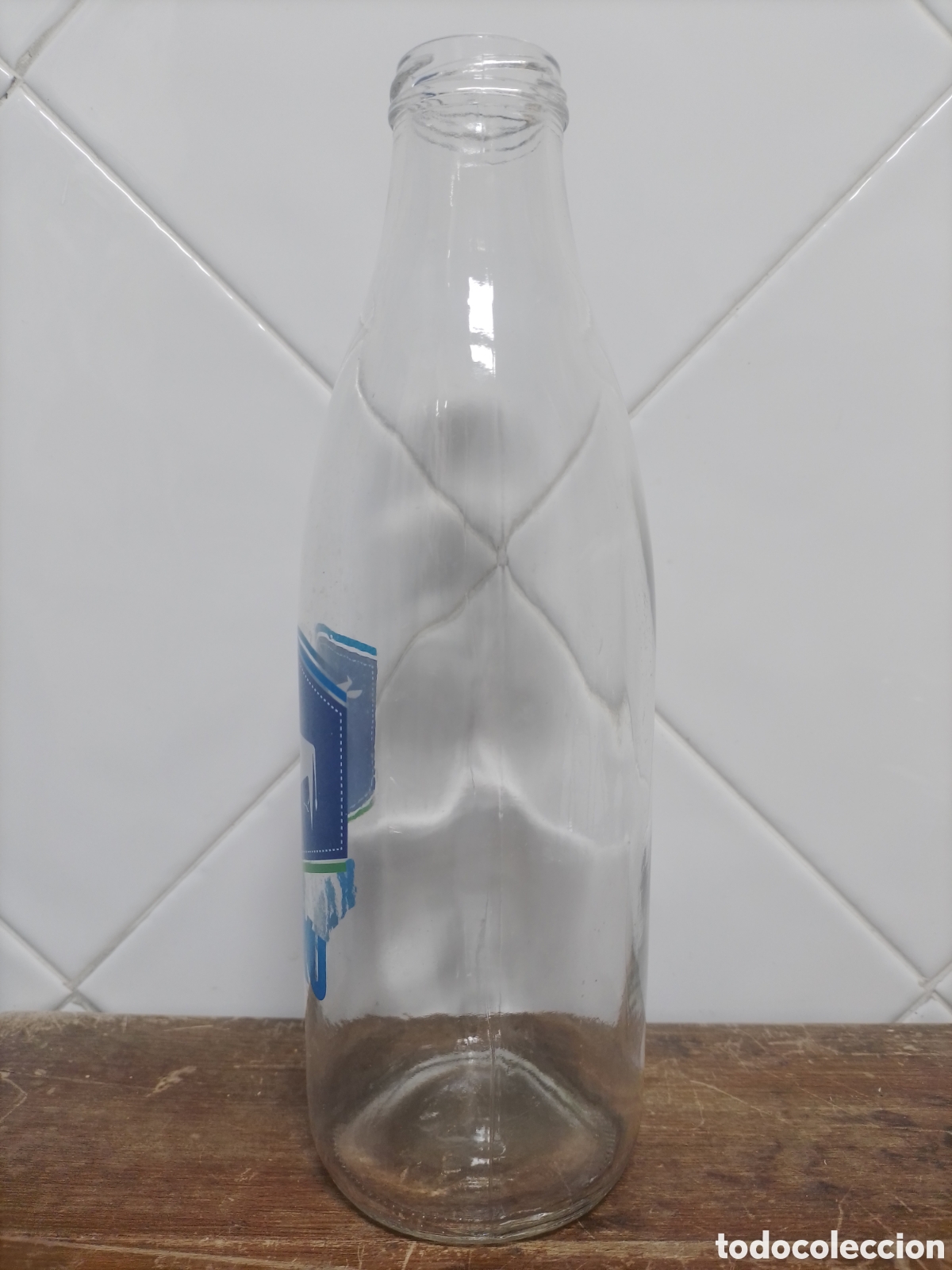 Coleccionismo: Botella cristal Kaiku. - Foto 2