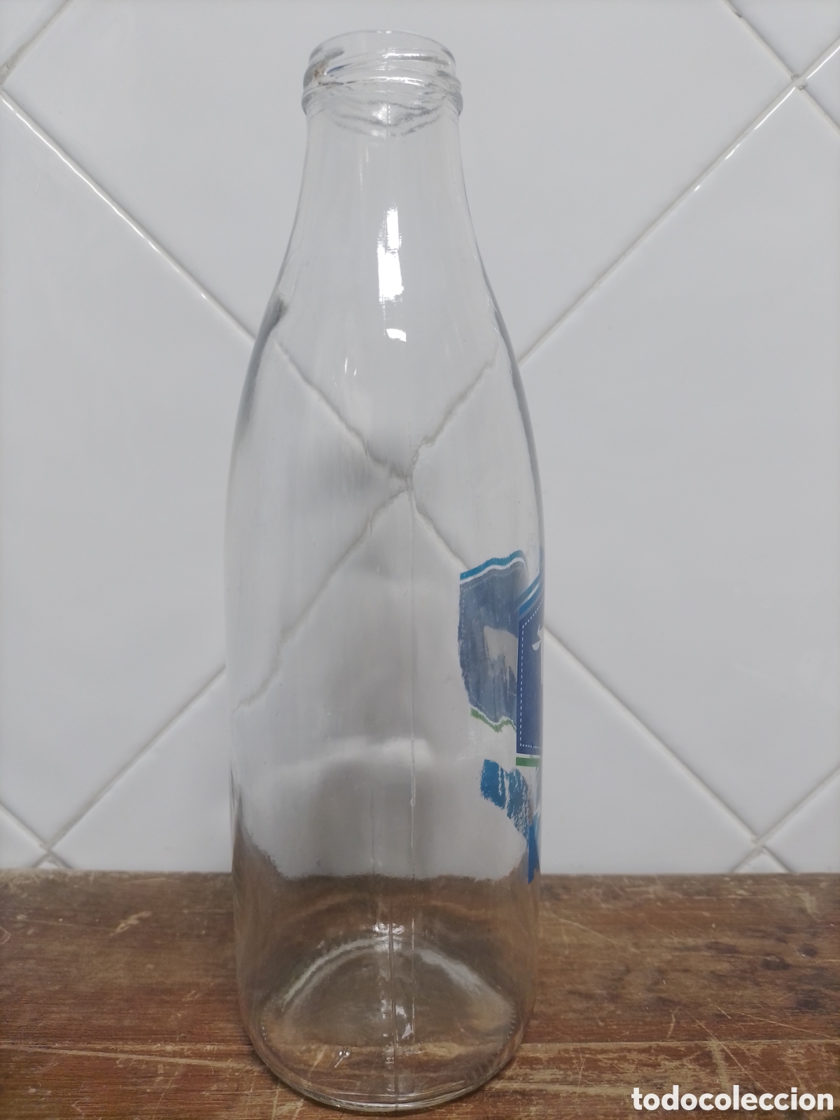 Coleccionismo: Botella cristal Kaiku. - Foto 4