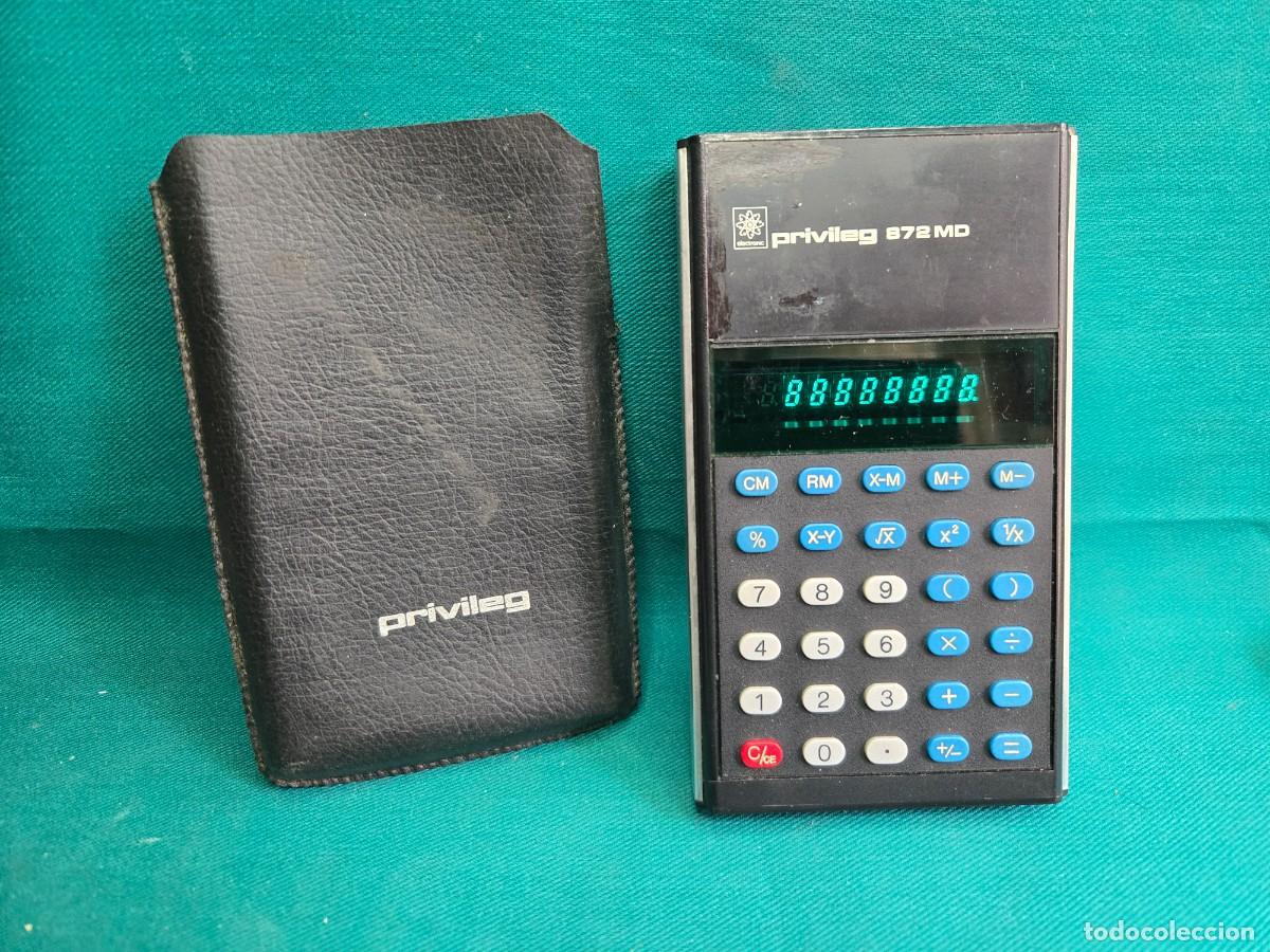 Coleccionismo: CALCULADORA PRIVILEG 872 MD , ELECTRONIC VINTAGE