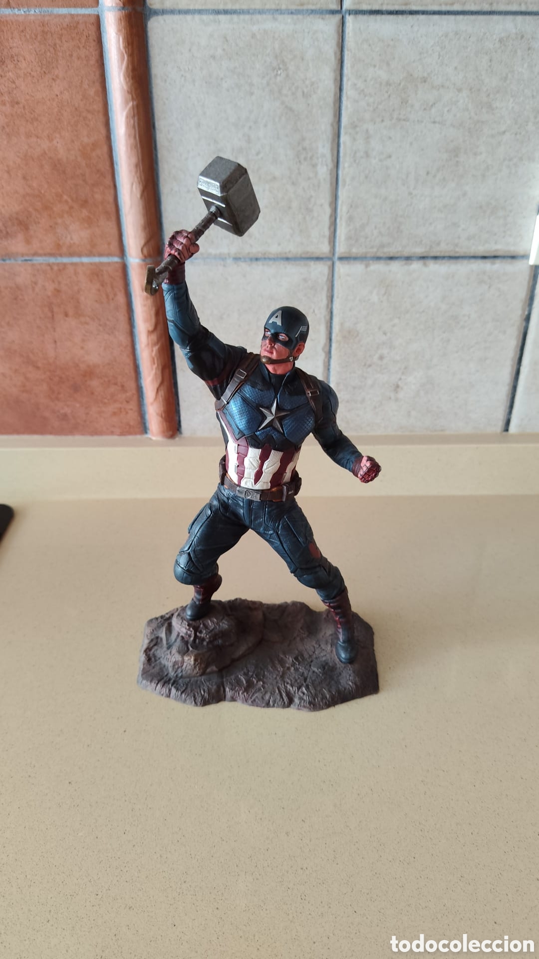 Coleccionismo: Figura Diamond select capit&aacute;n Am&eacute;rica - Foto 1