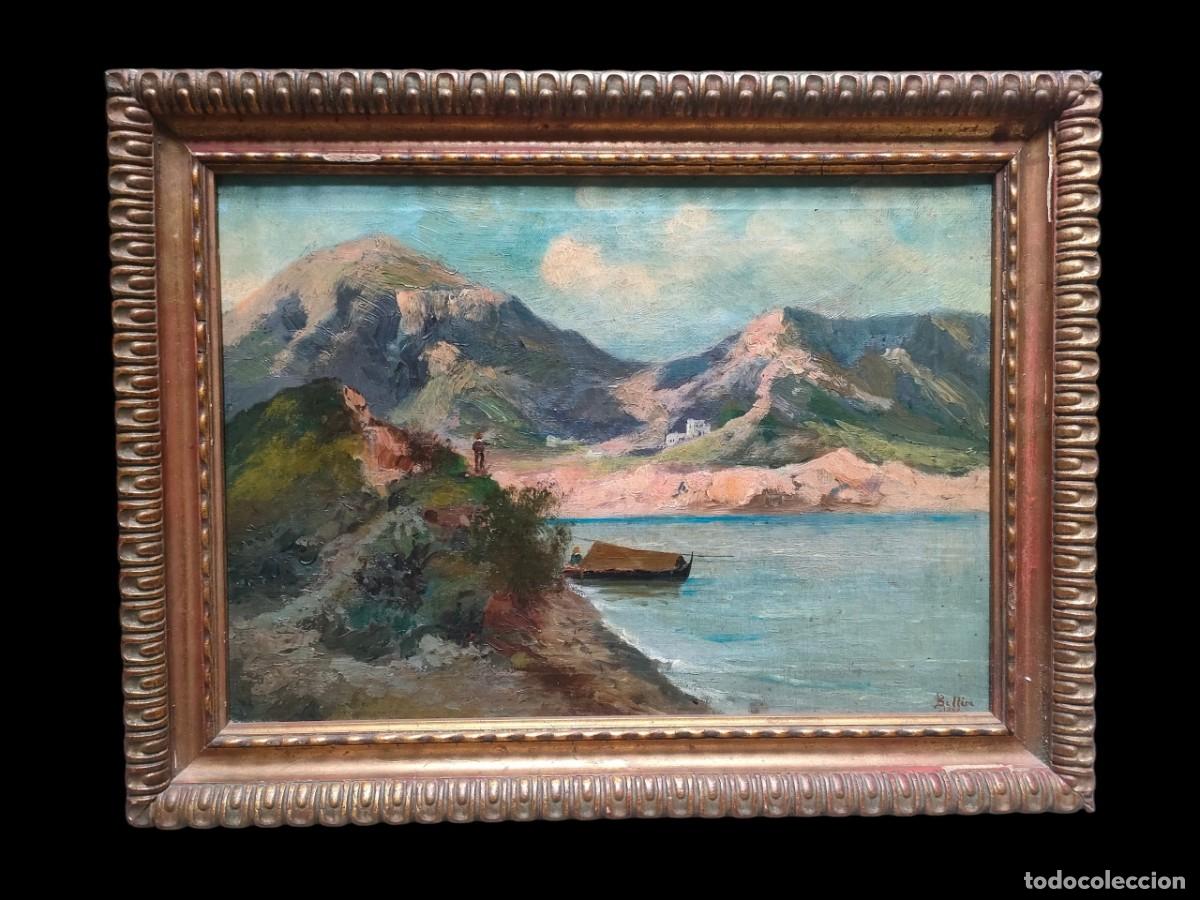 Coleccionismo: Paesaggio con laghetto - Foto 1