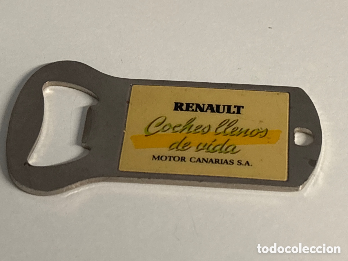 Coleccionismo: ABRIDOR DE BOTELLAS PUBLICIDAD RENAULT ( COCHE )