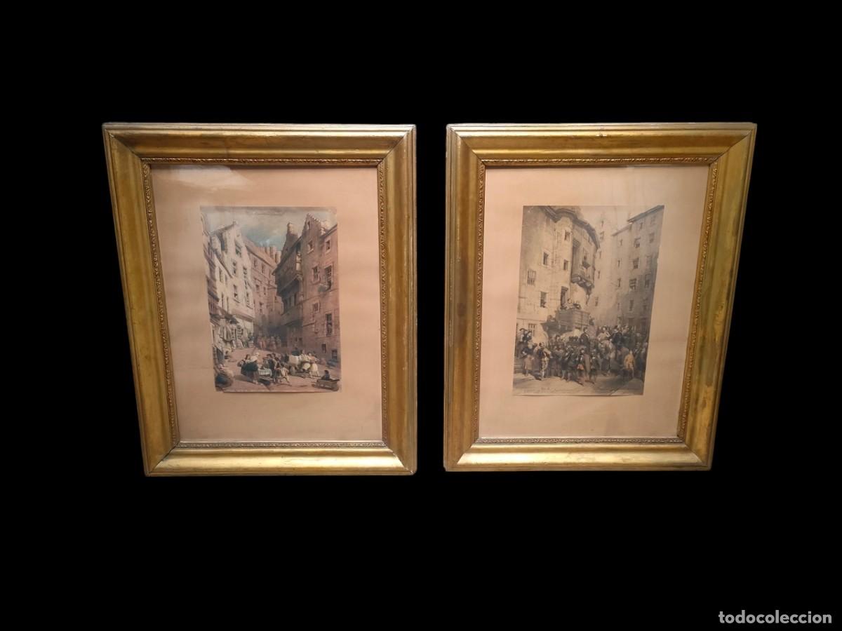 Coleccionismo: Litografie acquerellate a mano - Foto 1