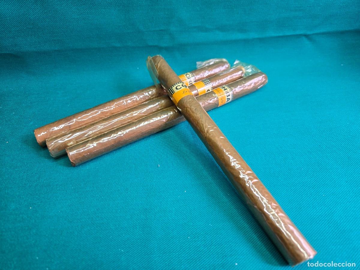 Coleccionismo: LOTE DE 4 PUROS COHIBA , LA HABANA , CUBA
