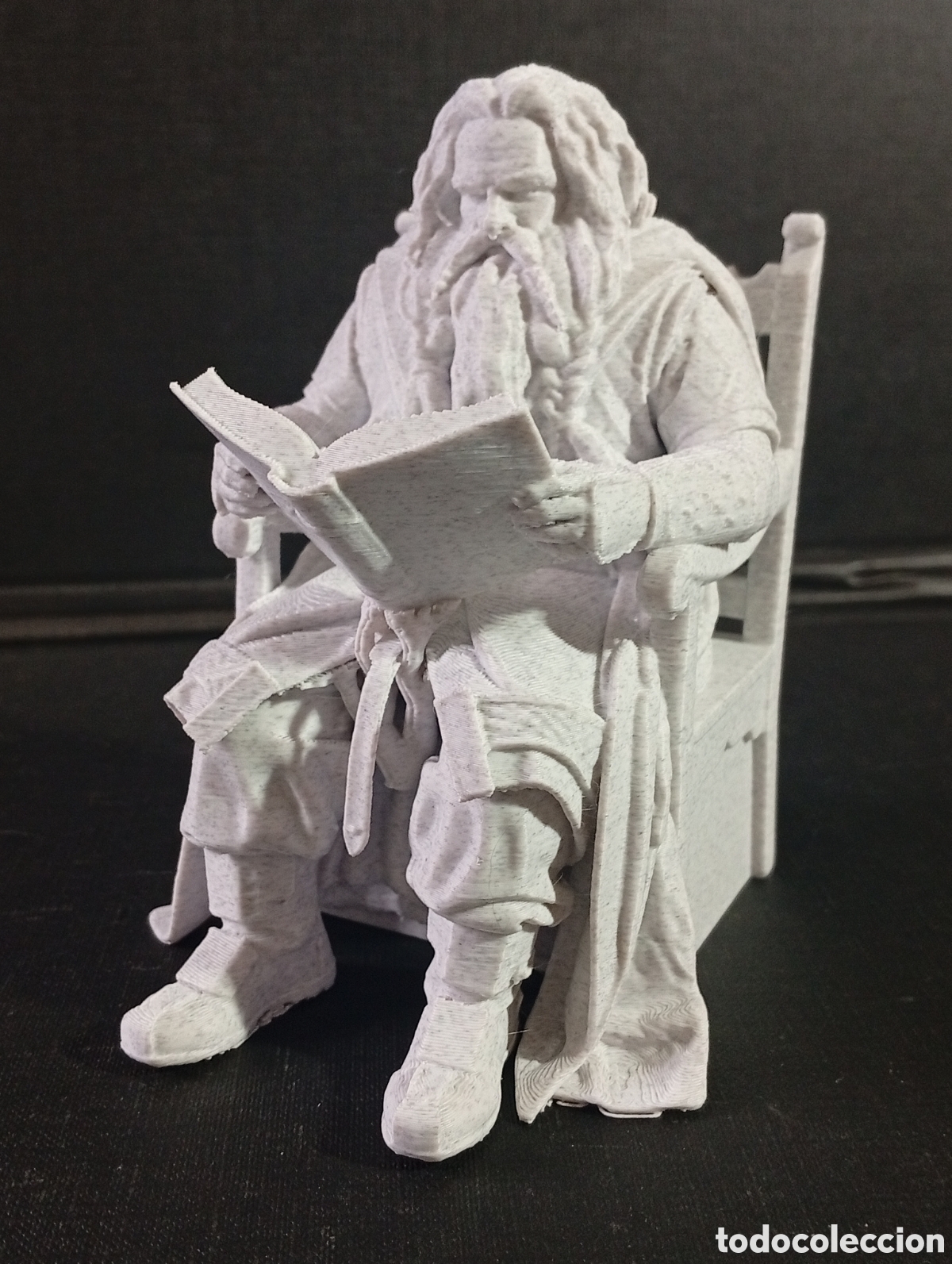 Coleccionismo: Figura Balin el Enano (Moria) 13cm - El Se&ntilde;or de los Anillos / El Hobbit (Impresi&oacute;n 3D Premium Efect