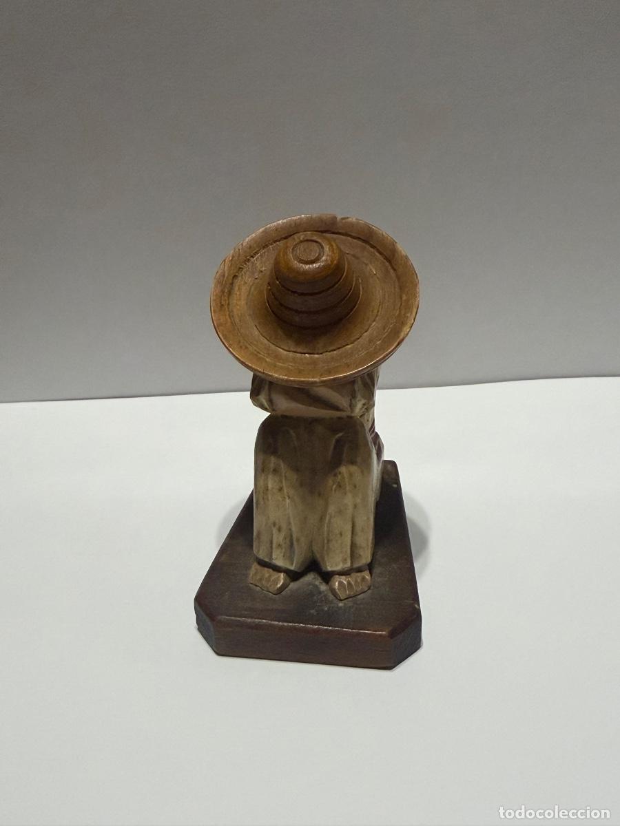 Coleccionismo: Figura Madera Artesanal
