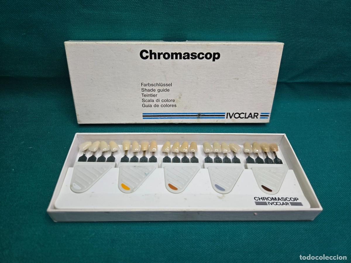 Coleccionismo: CHROMASCOP , ESCALA DE COLORES PARA DIENTES