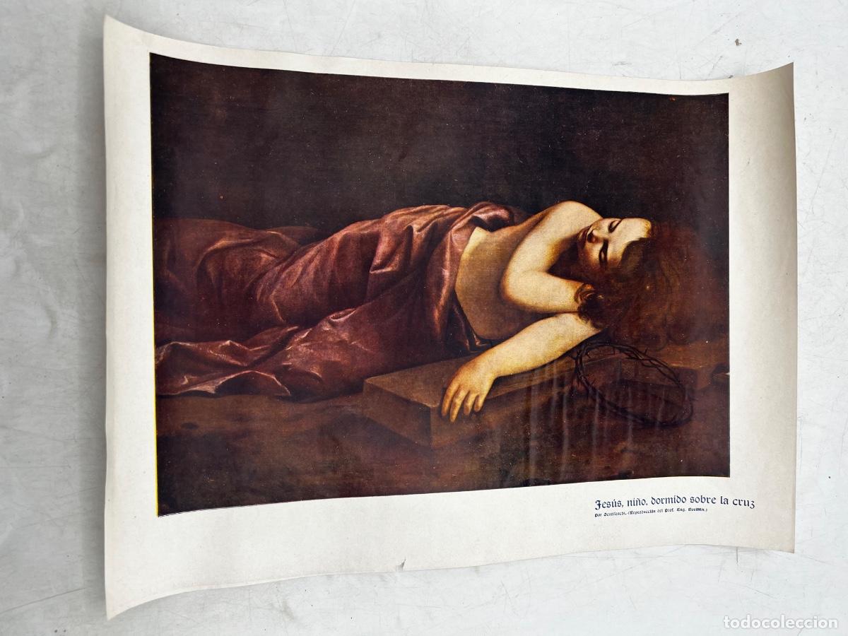 Coleccionismo: L&Aacute;MINA. JES&Uacute;S, NI&Ntilde;O, DORMIDO SOBRE LA CRUZ. POR BENTILESCBI.