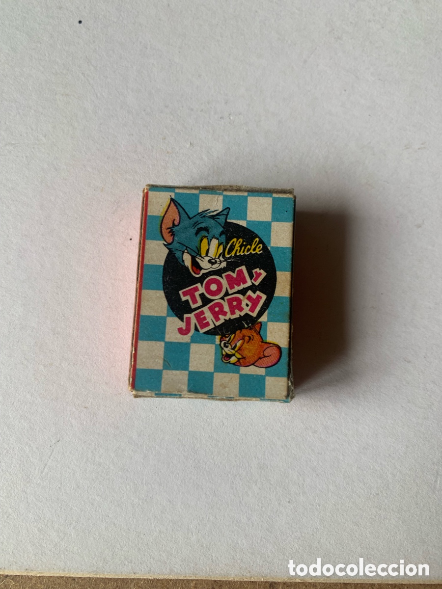 Coleccionismo: ANTIGUO CHICLE TOM Y JERRY. A&Ntilde;OS 50/60.