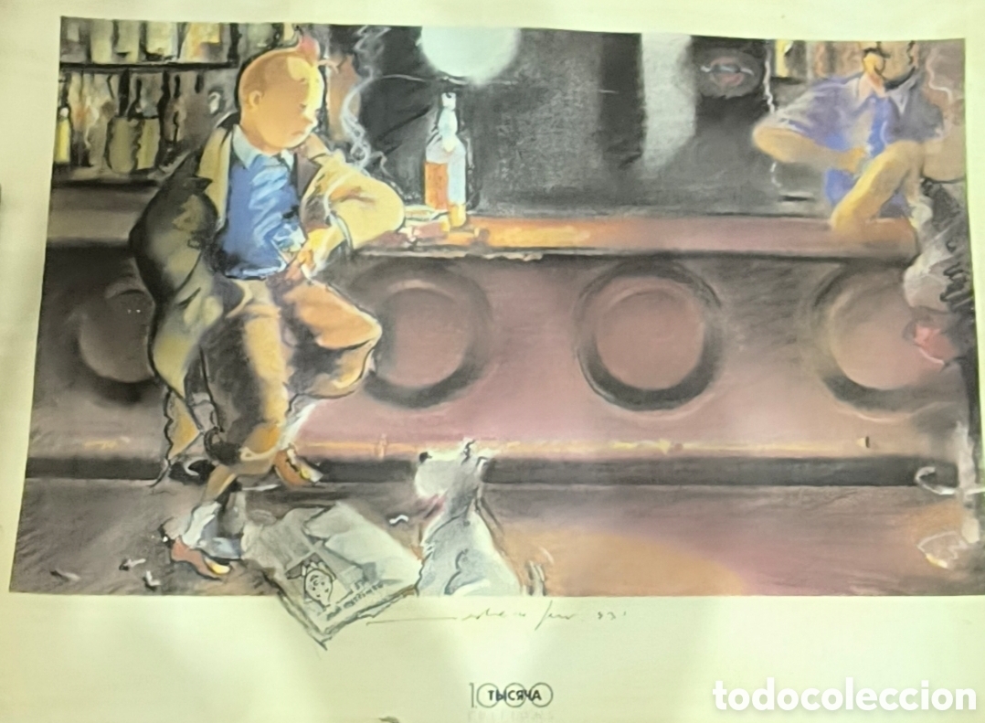 Coleccionismo: Tintin poster Esteve Fort