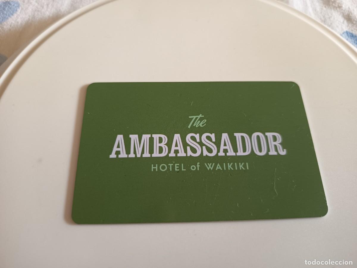 Coleccionismo: LLAVE DE HOTEL THE AMBASSADOR OF WAIKIKI