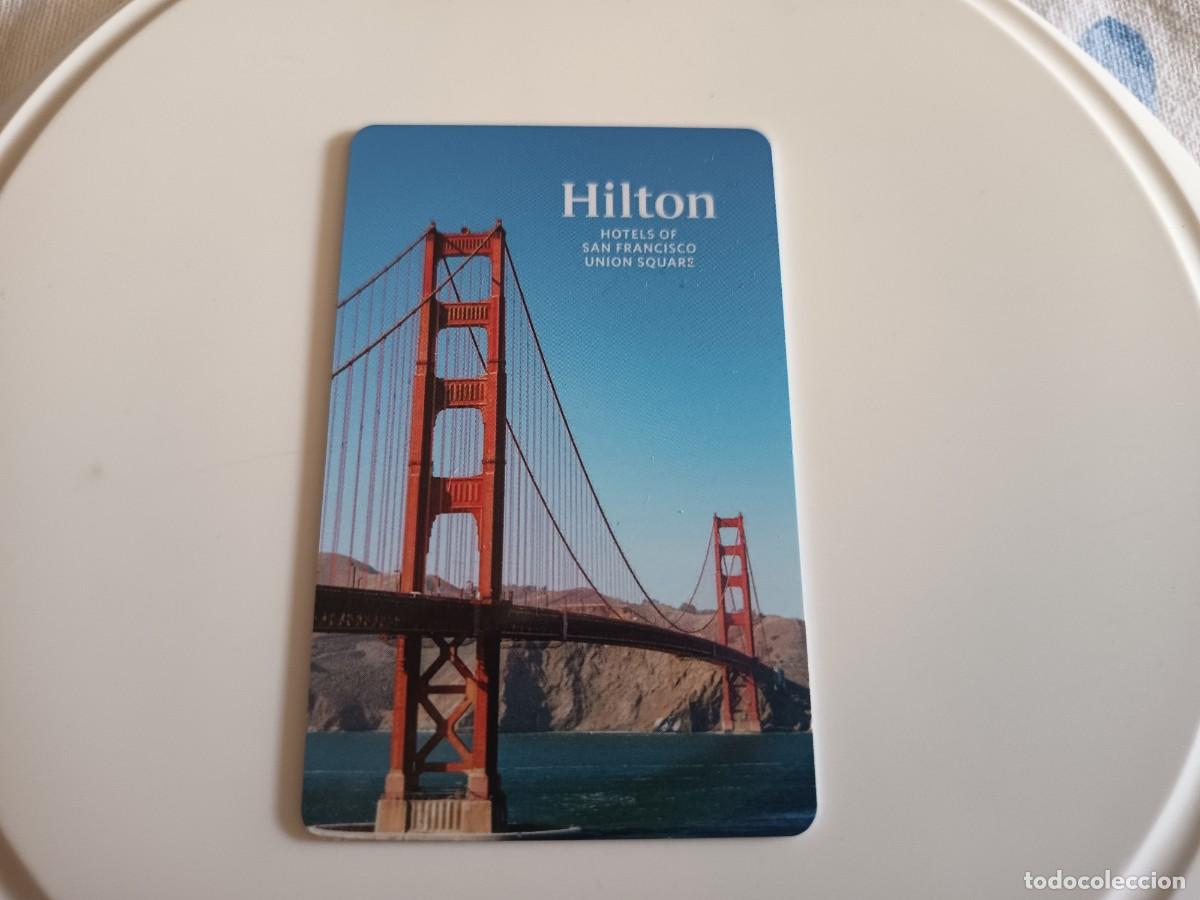 Coleccionismo: LLAVE DE HOTEL HILTON DE SAN FRANCISCO