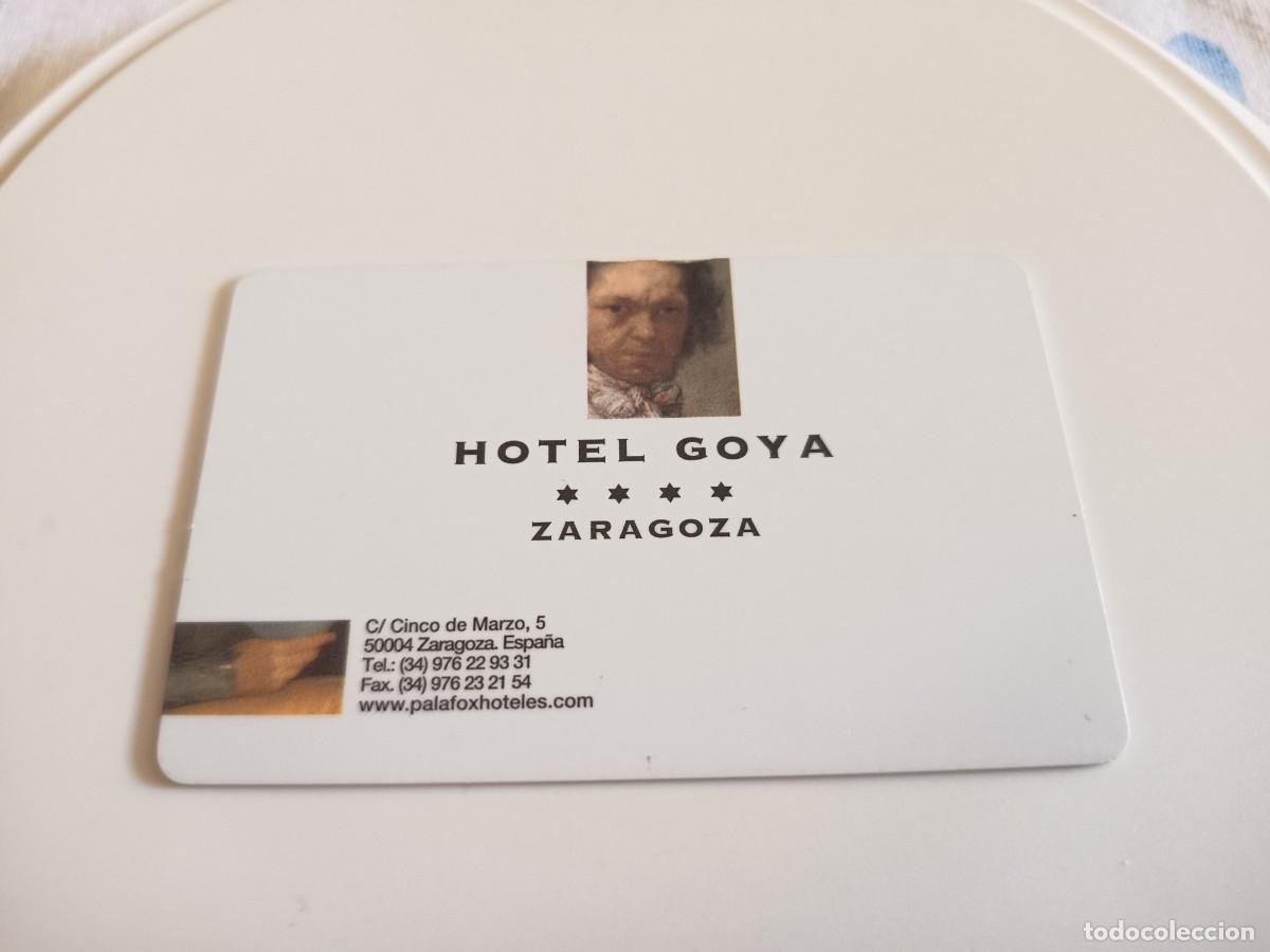 Coleccionismo: LLAVE DE HOTEL GOYA DE ZARAGOZA
