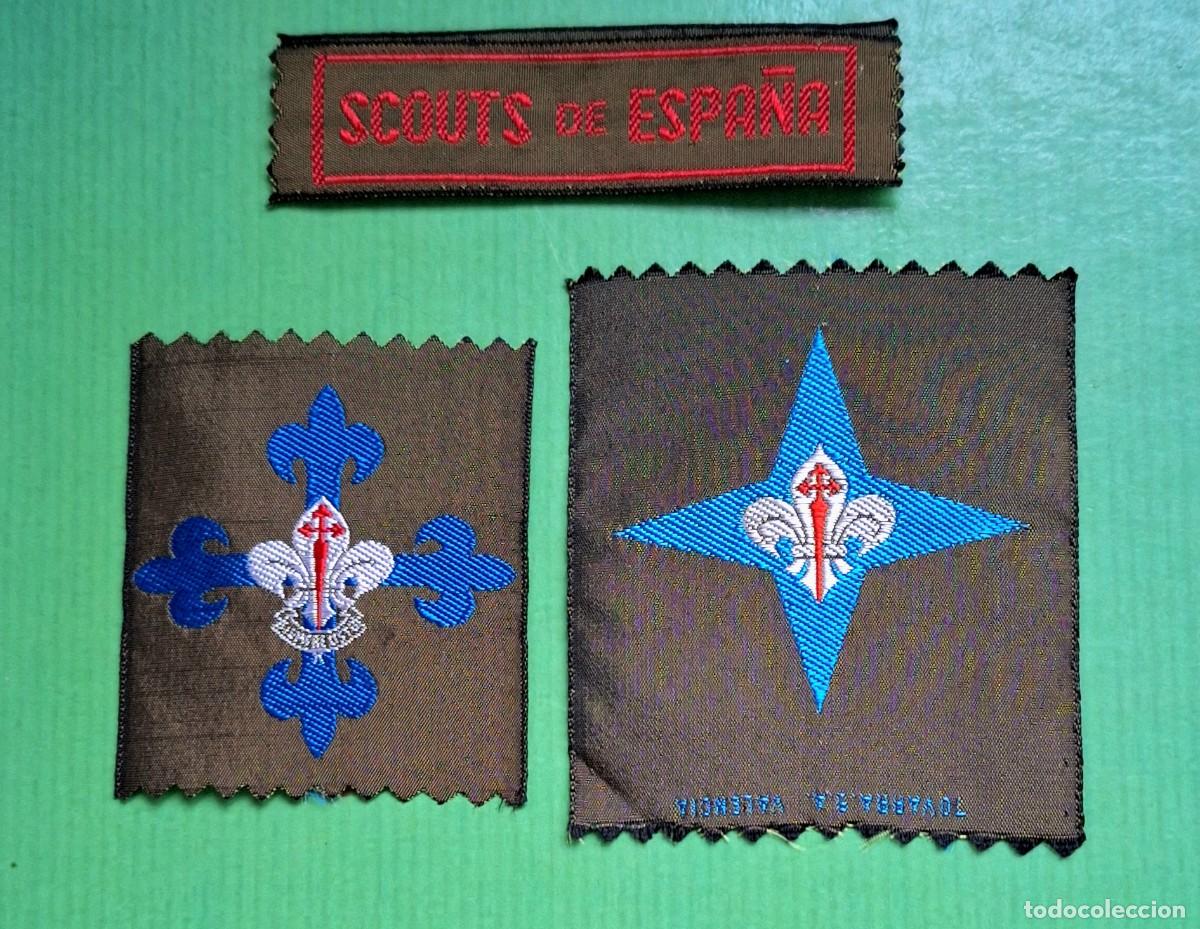 Coleccionismo: ASDE SCOUTS DE ESPA&Ntilde;A 1 MATR&Iacute;CULA, 1 CONSILIARIO Y 1 SCOUT ESTRELLA