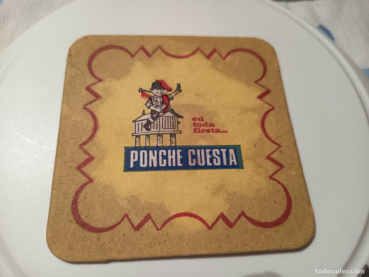 Collezionismo: POSAVASOS DE PONCHE CUESTA