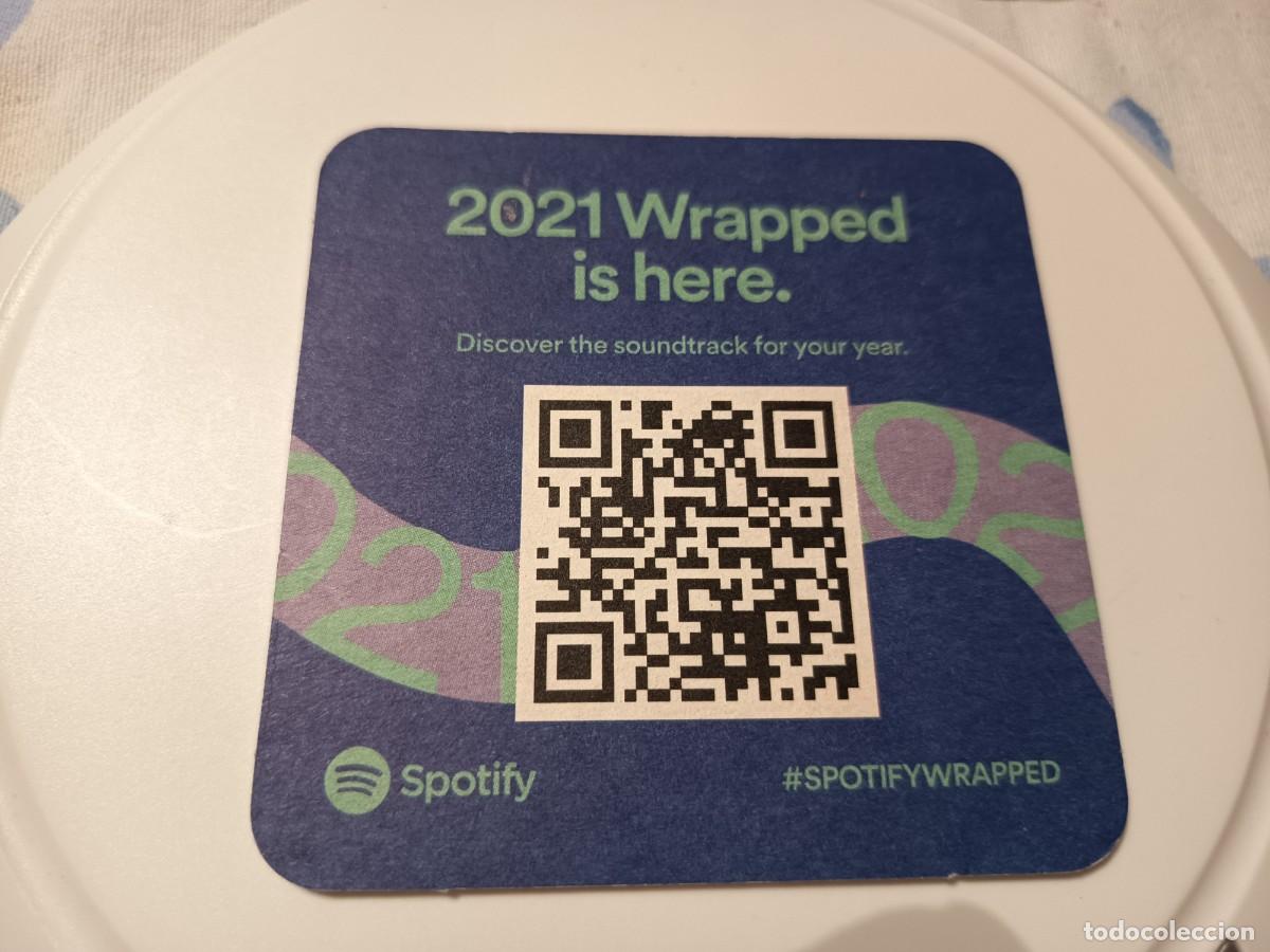 Coleccionismo: POSAVASOS DE PLATAFORMA SPOTIFY - Foto 1