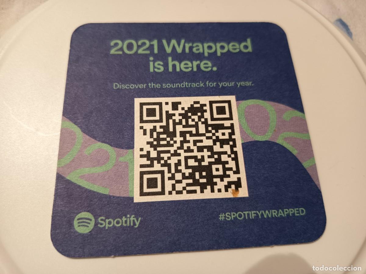 Coleccionismo: POSAVASOS DE PLATAFORMA SPOTIFY - Foto 2