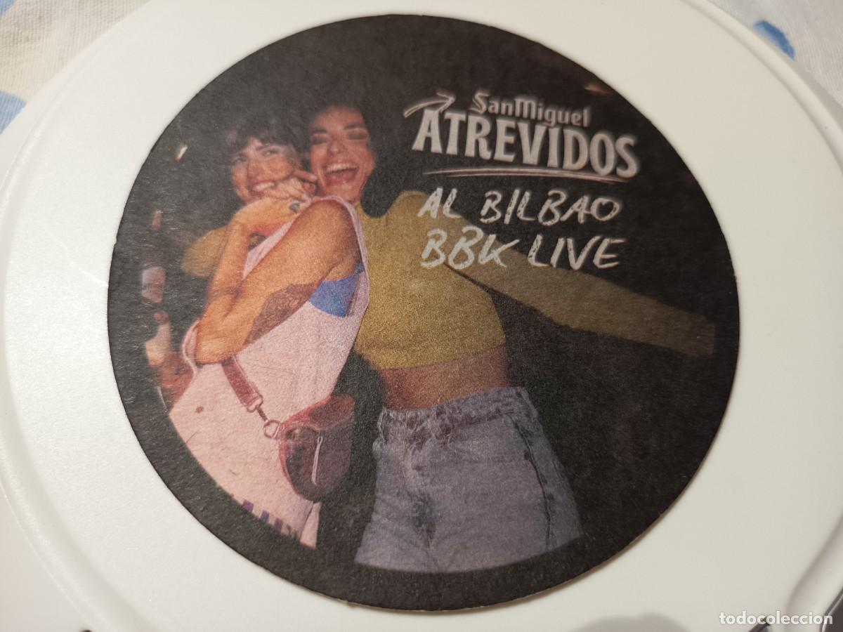 Coleccionismo: POSAVASOS DE CERVEZA SAN MIGUEL BBK BILBAO