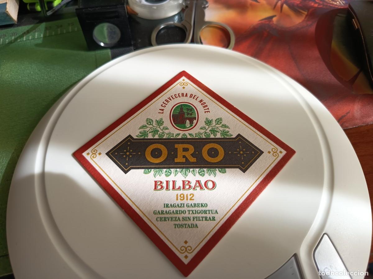 Coleccionismo: POSAVASOS DE CERVEZA ORO-BILBAO