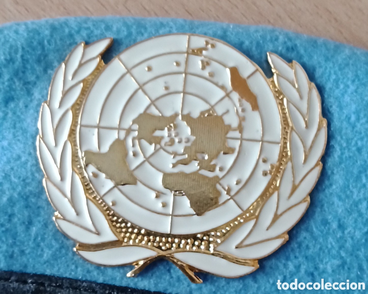 Coleccionismo: Boina azul de la ONU - Foto 4