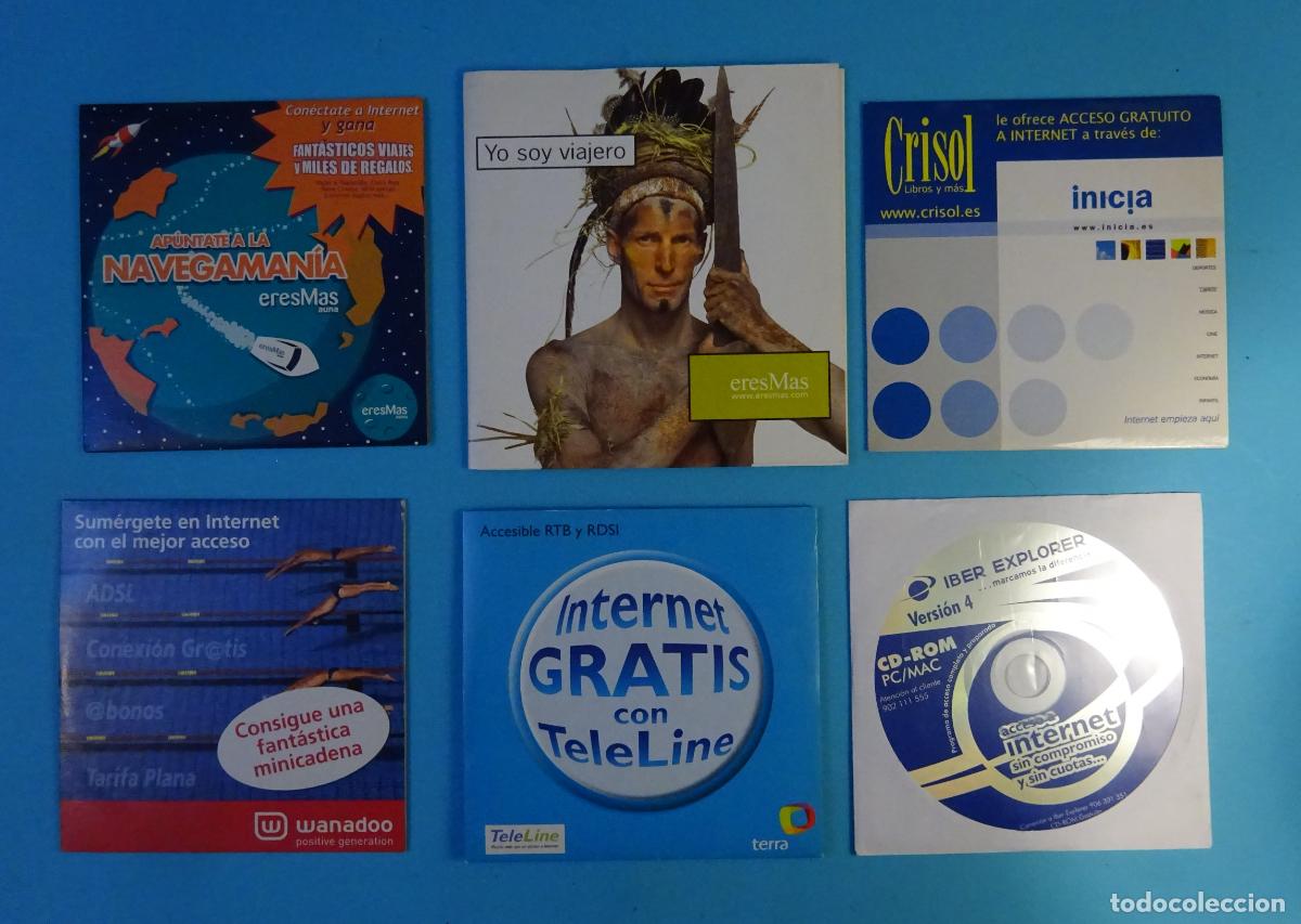 Coleccionismo: LOTE SEIS CD ACCESO A INTERNET