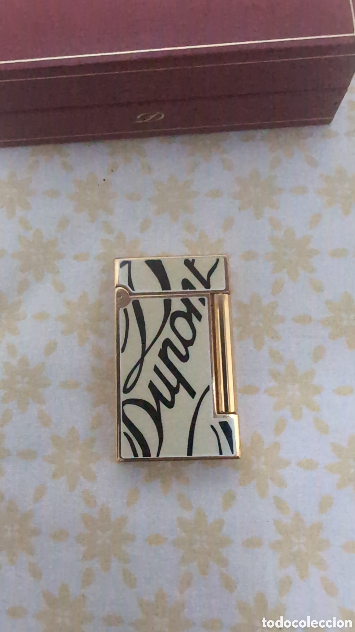Coleccionismo: Mechero st dupont con funda - Foto 3