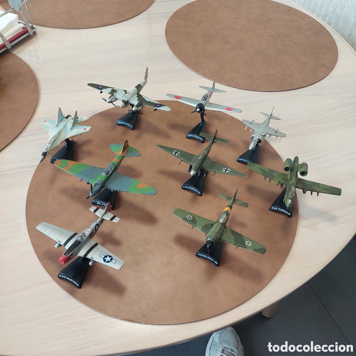 Coleccionismo: Lote 10 aviones Prado - Foto 2