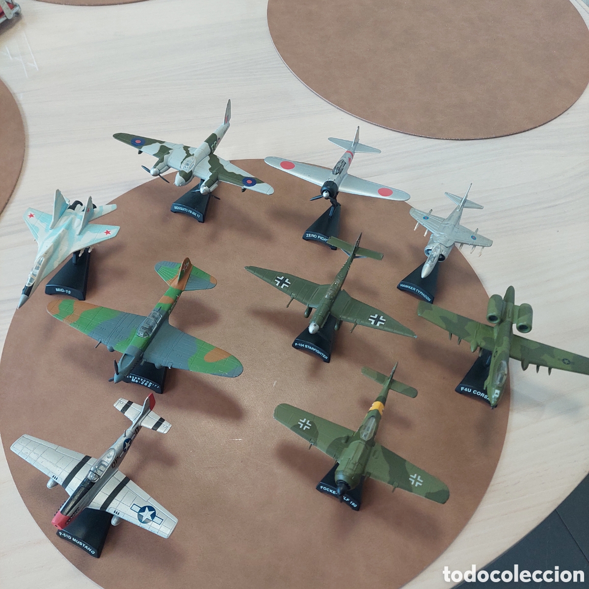 Coleccionismo: Lote 10 aviones Prado - Foto 3