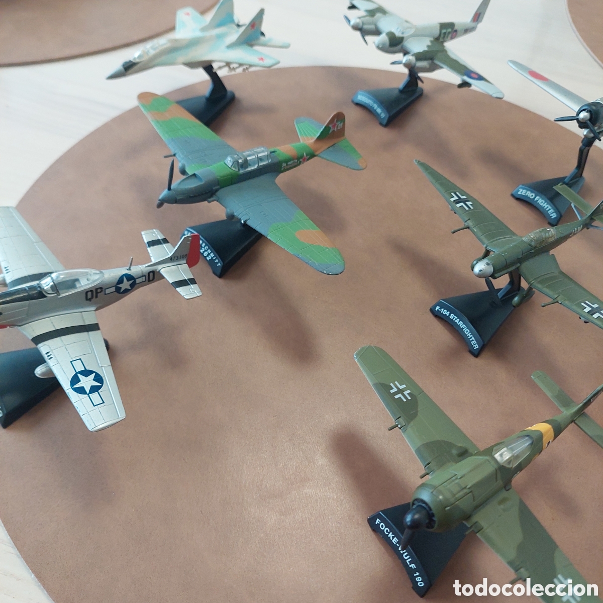 Coleccionismo: Lote 10 aviones Prado - Foto 7