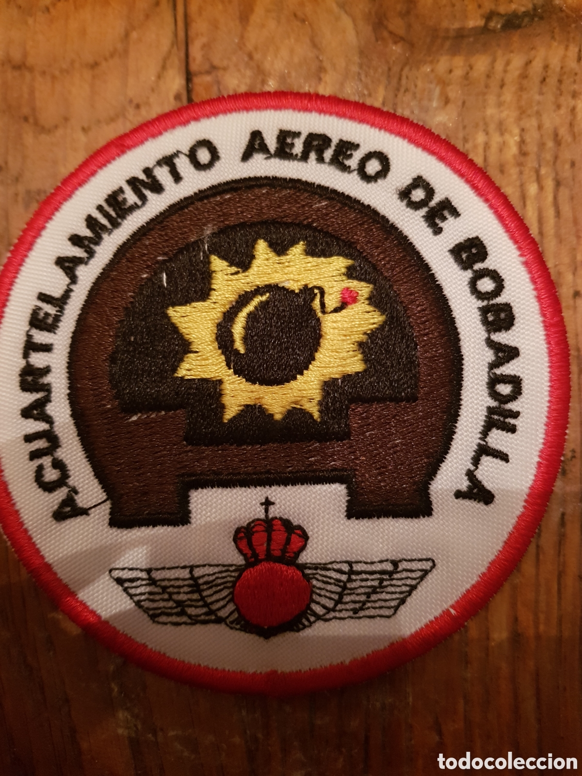 Coleccionismo: PARCHE BORDADO MILITAR AERON&Aacute;UTICA